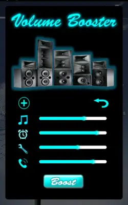 Volume Booster android App screenshot 1